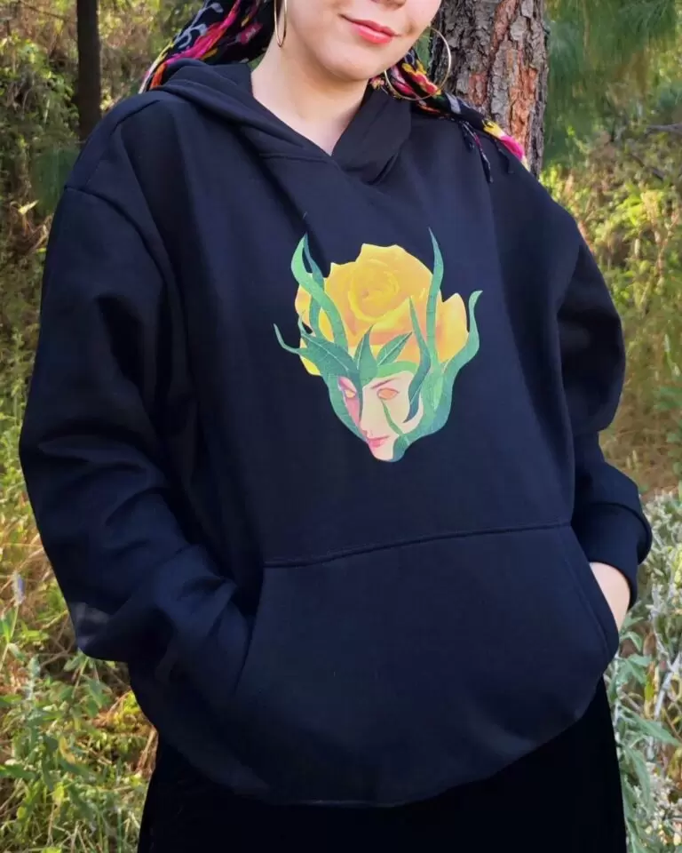Hoodie titania Collage original