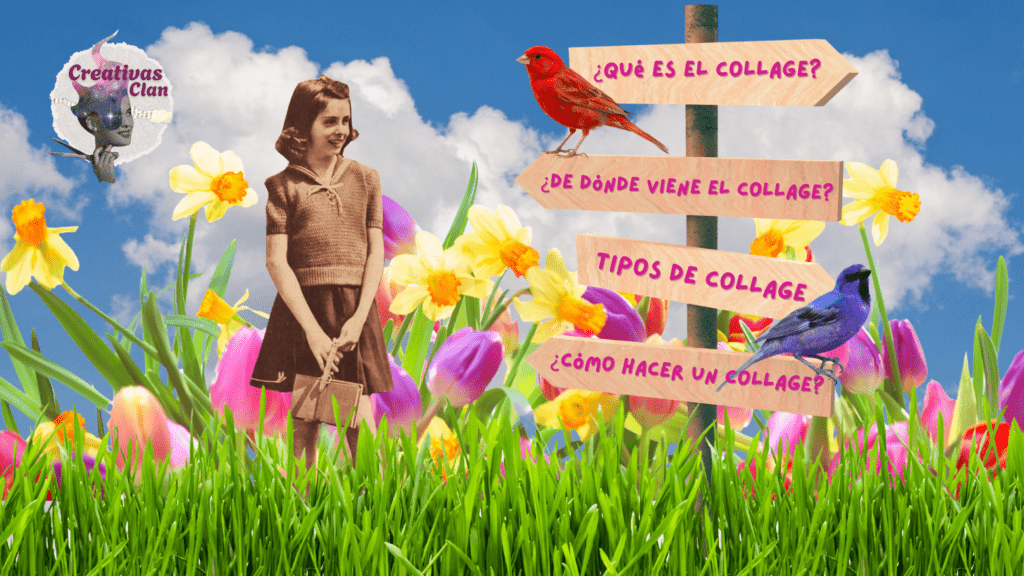 tipos de collage que es un collage